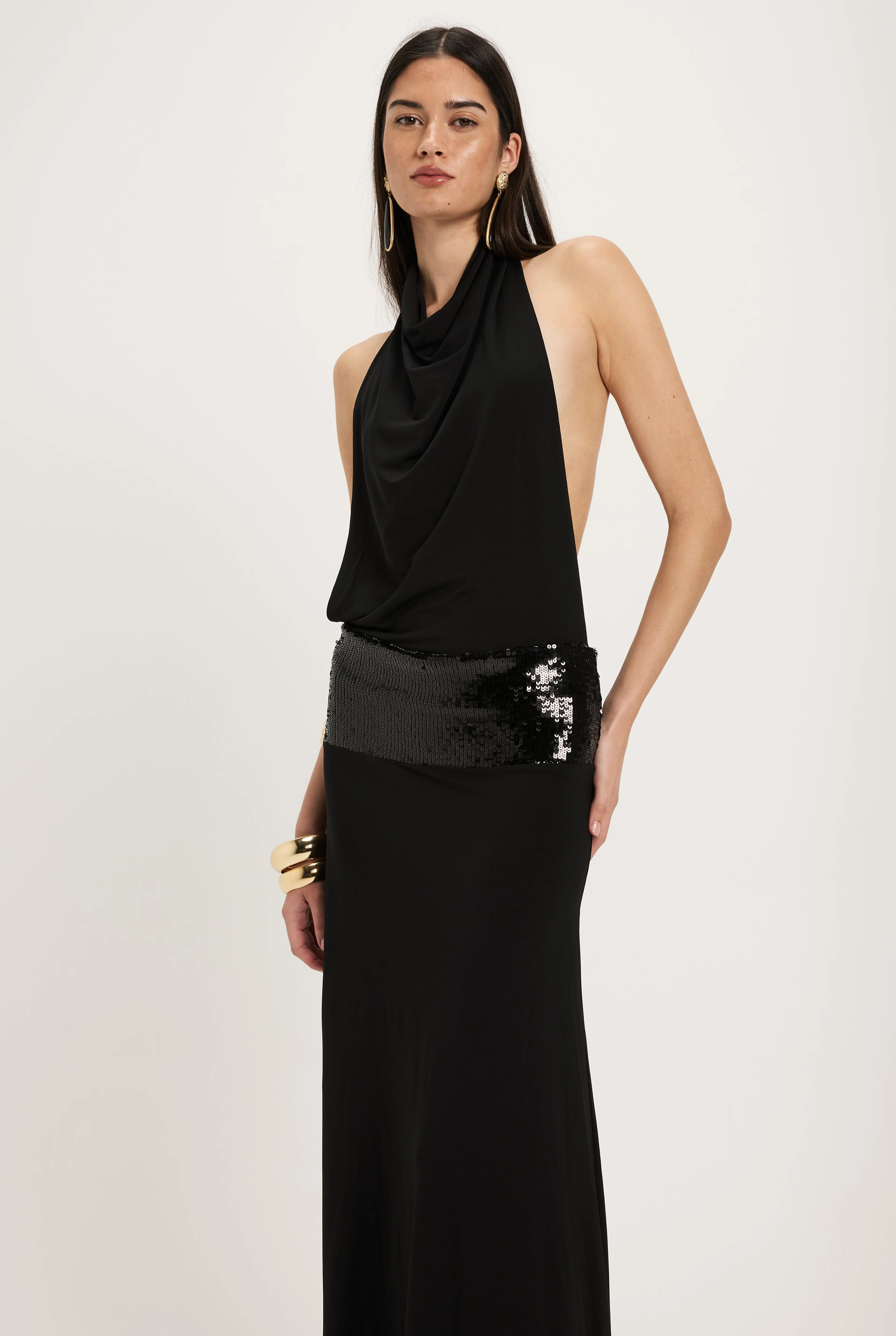 Adele Gown - Black - Image 7