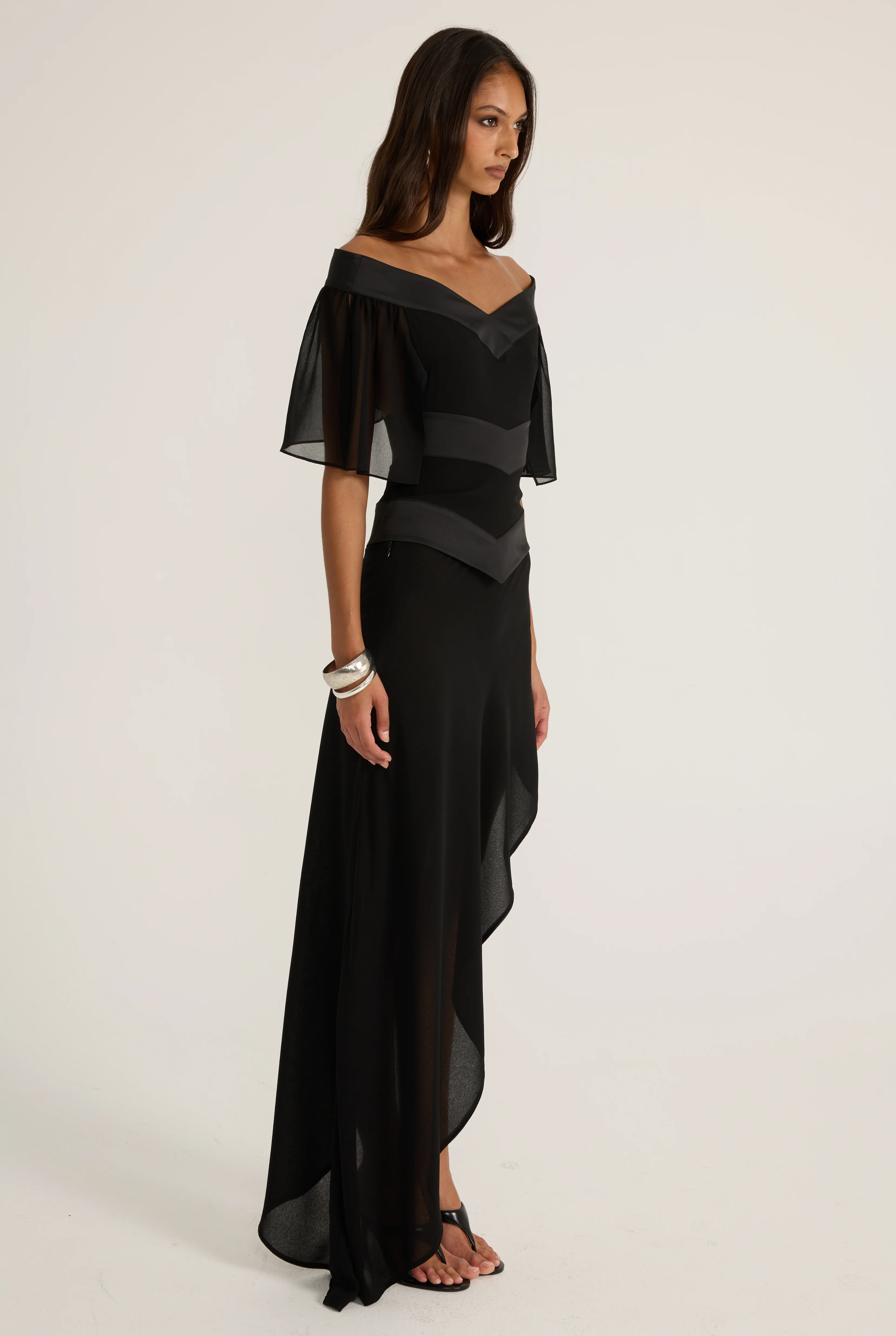 Angie Top - Black - Image 4