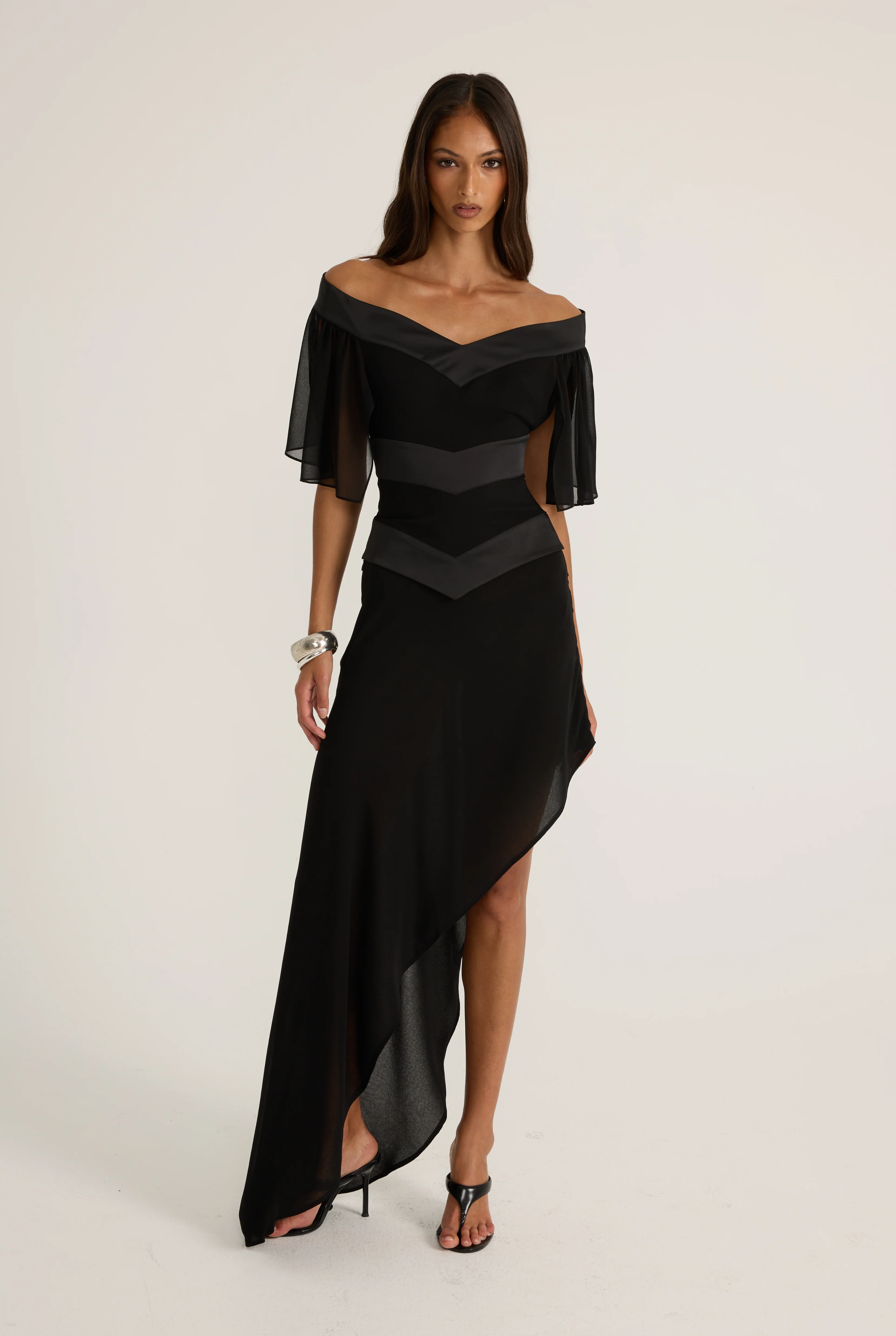 Angie Top - Black - Image 7