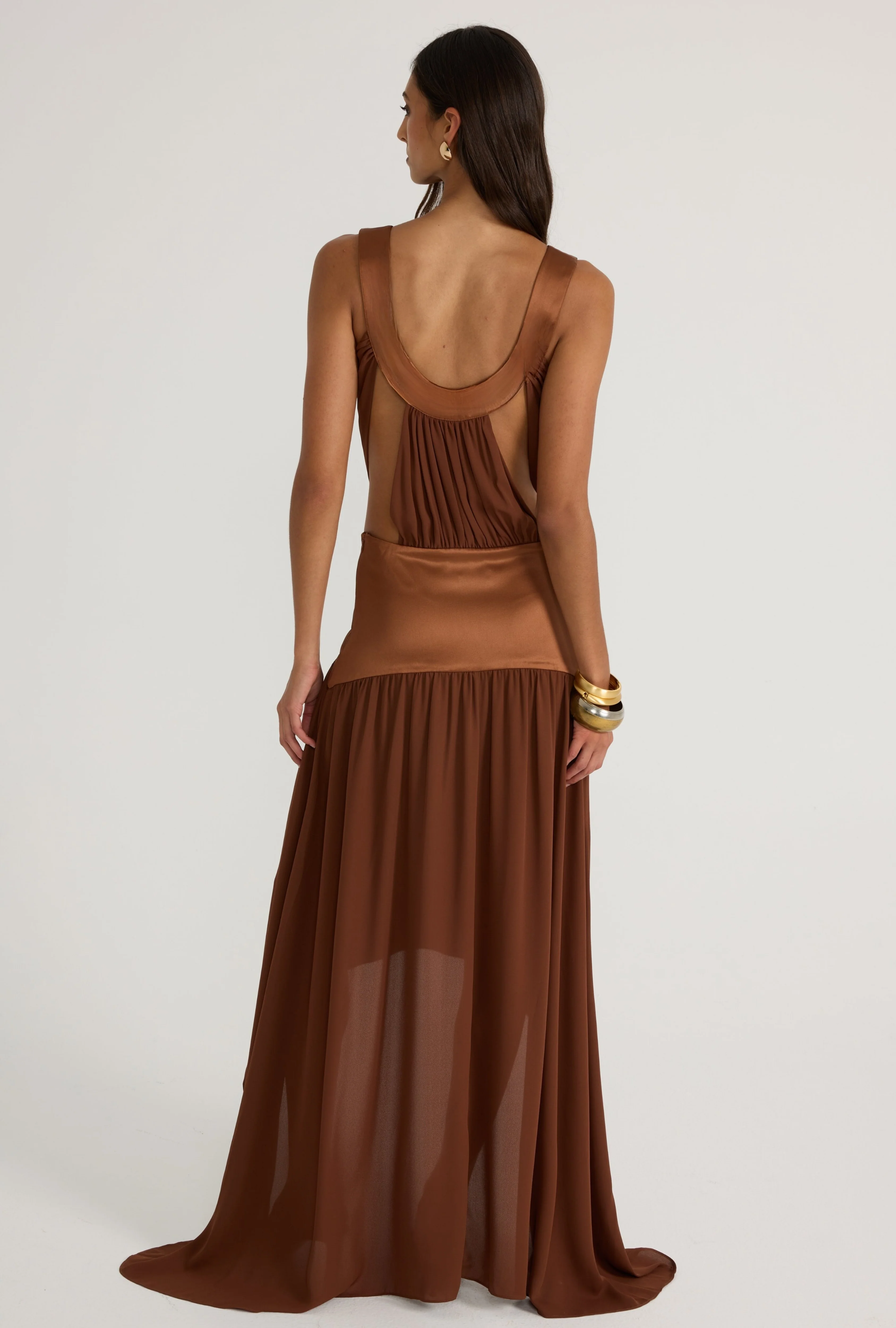 Carmen Gown - Camel - Image 5