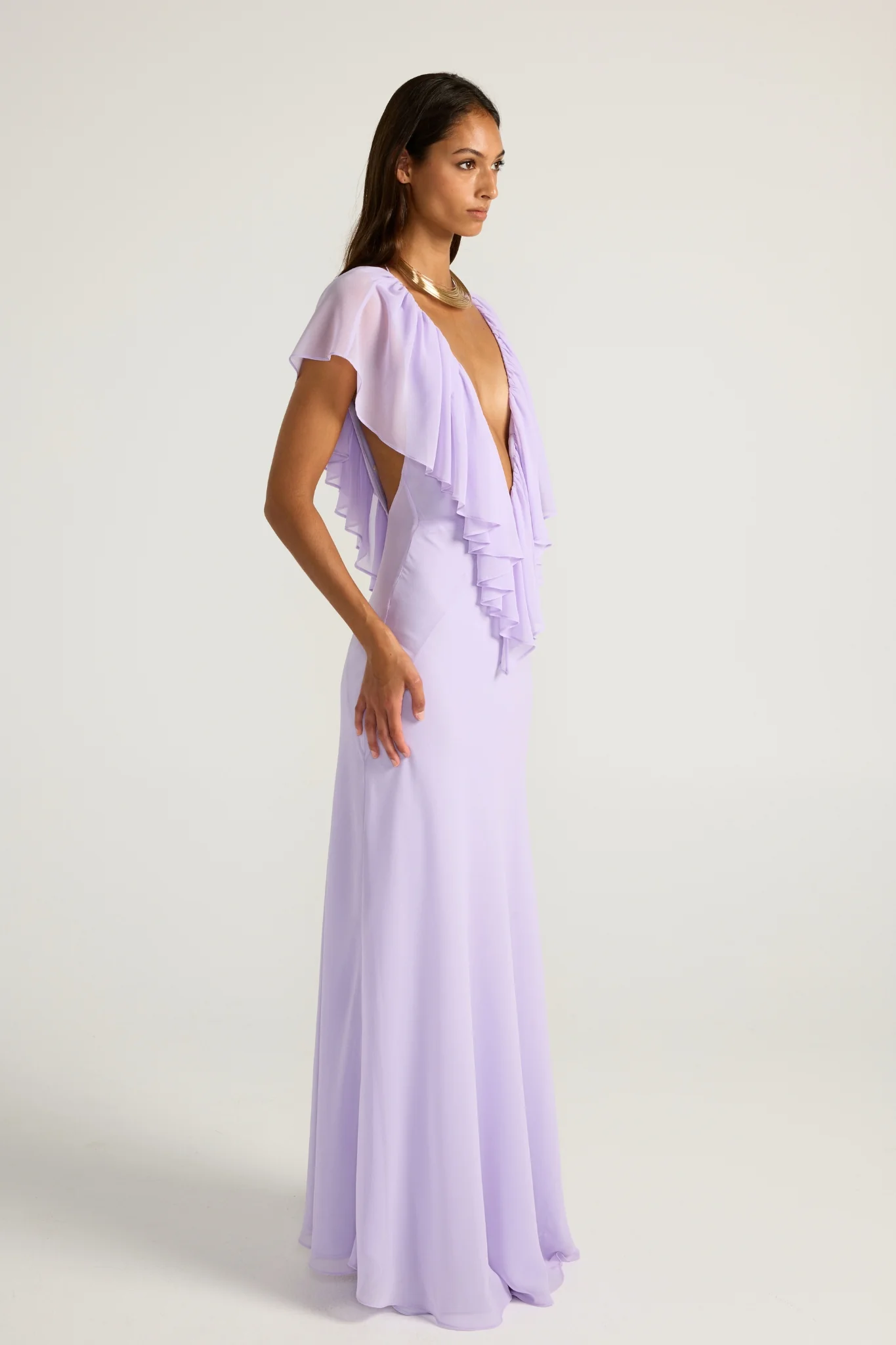 Clover Gown - Lavender - Image 4
