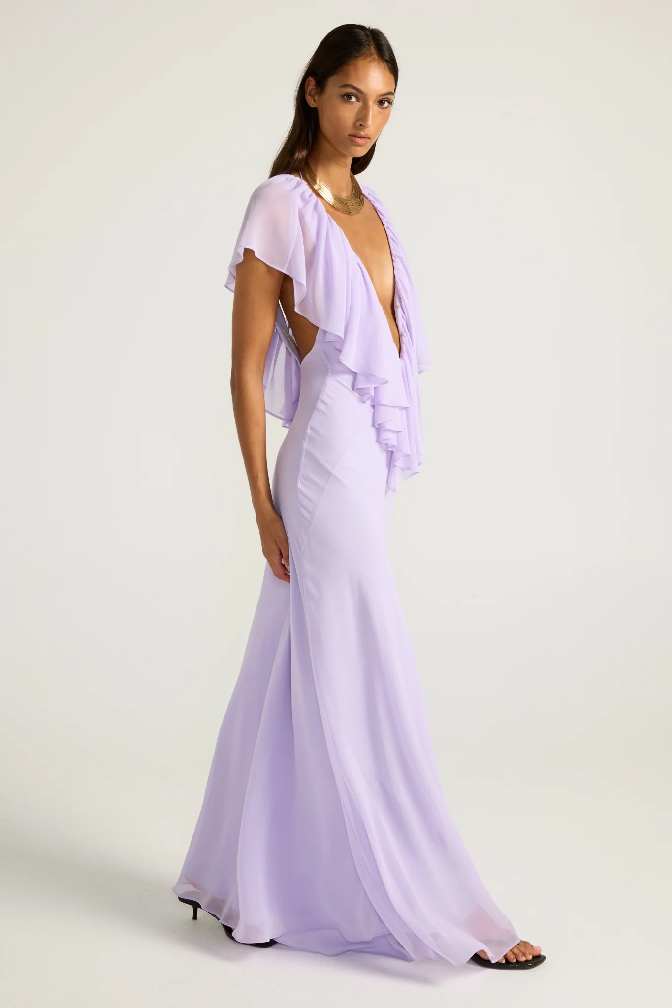 Clover Gown - Lavender - Image 5