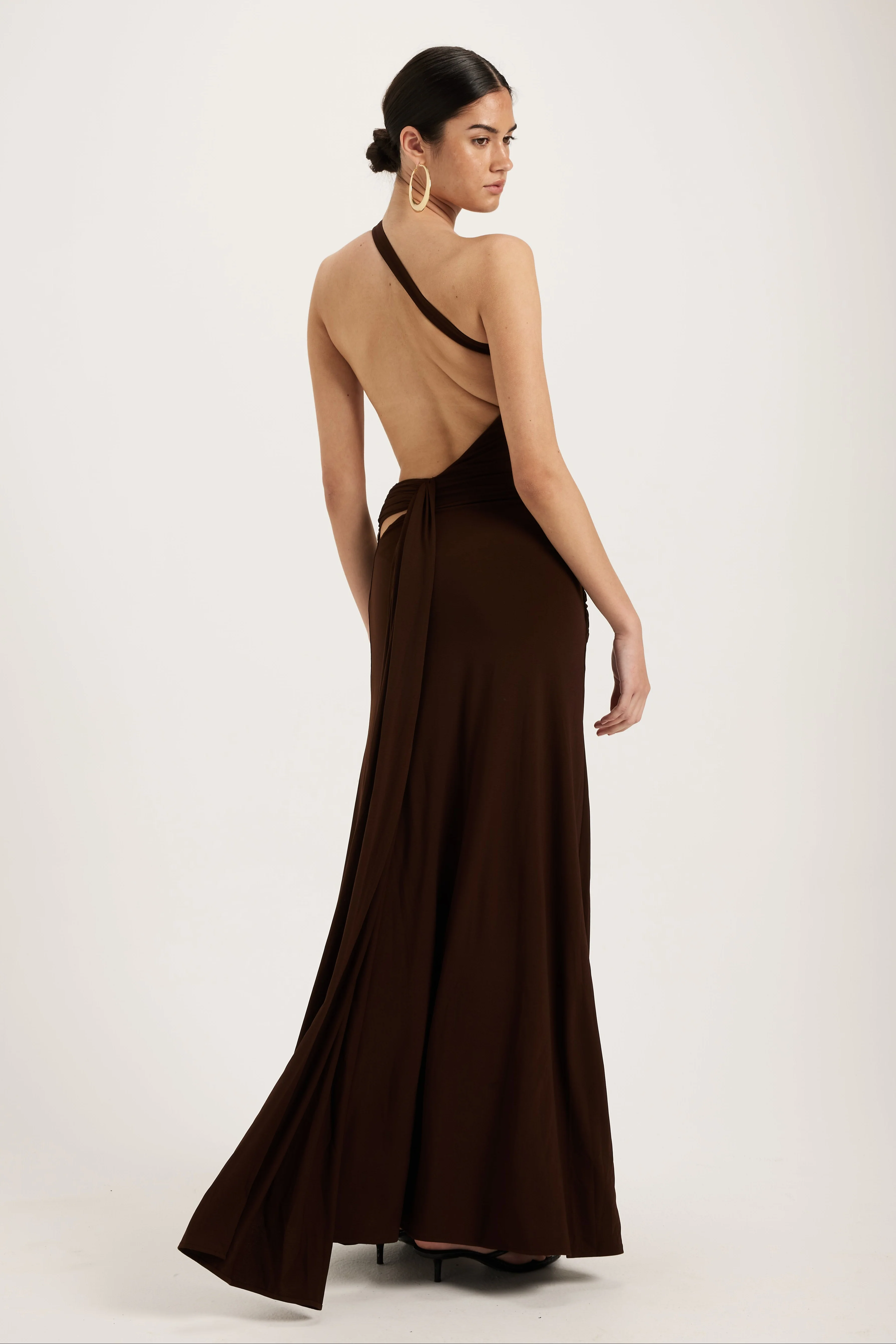 Gaia Gown - Brown - Image 4