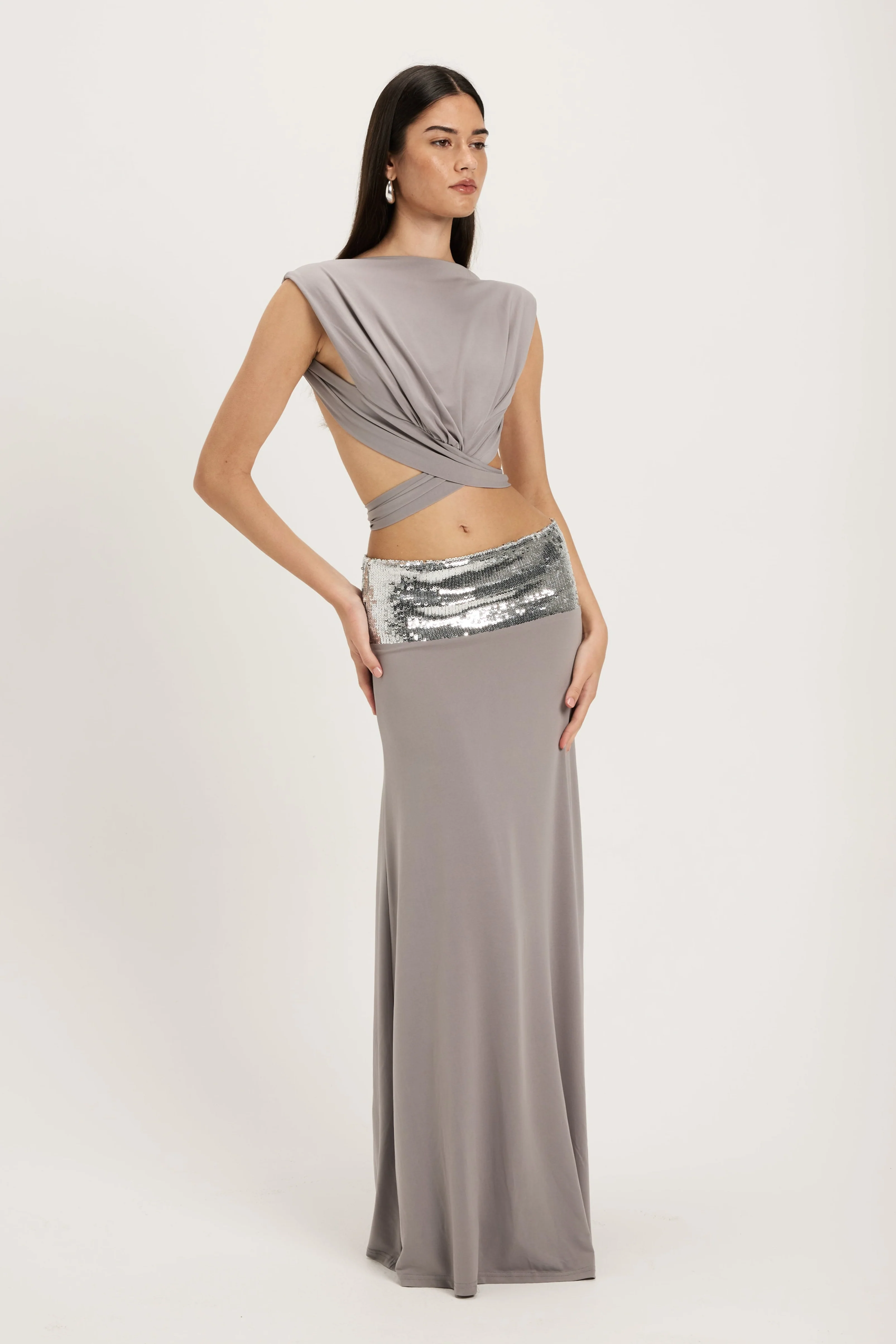 Lune Skirt - Grey - Image 4