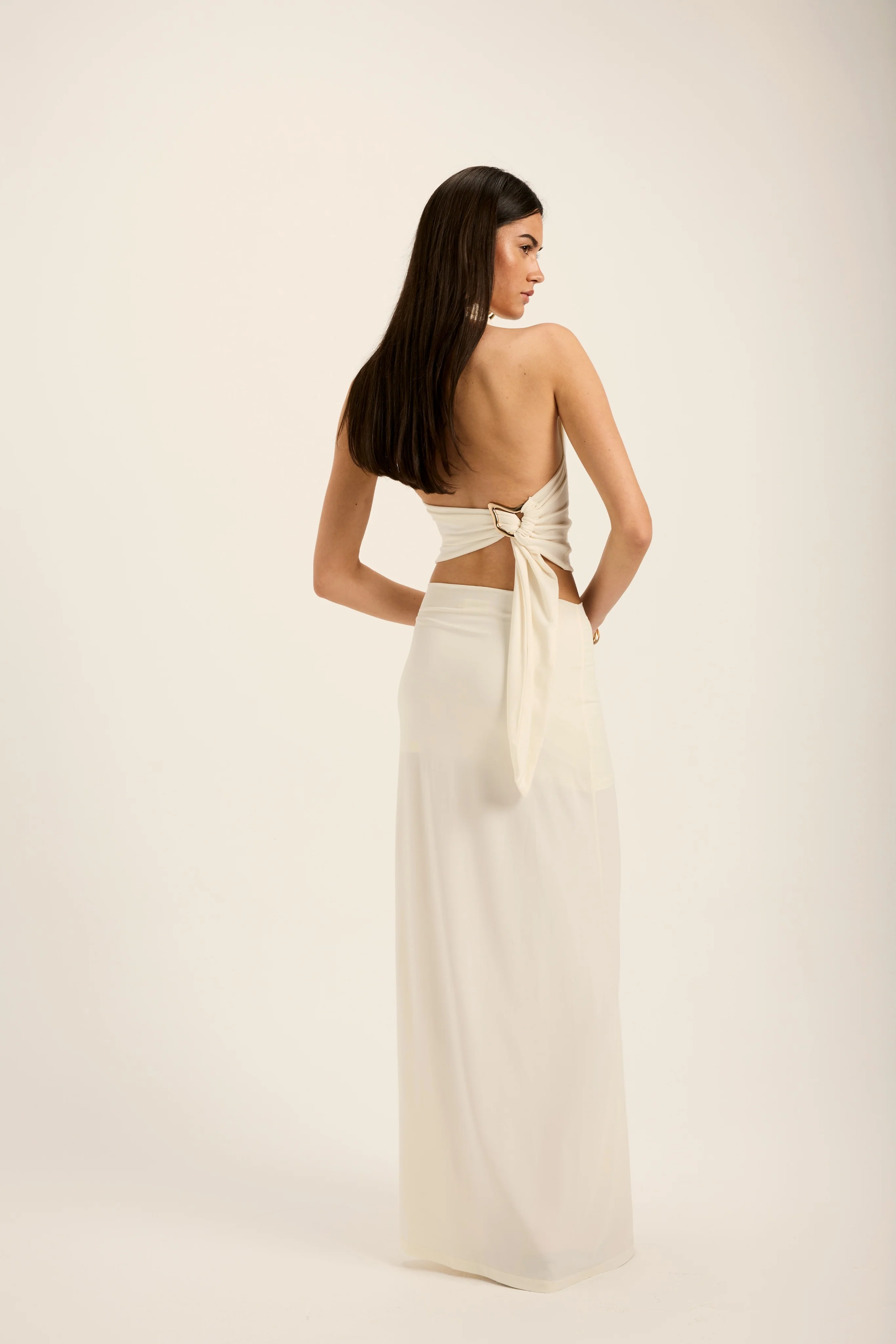 Nellie Skirt - Cream - Image 4