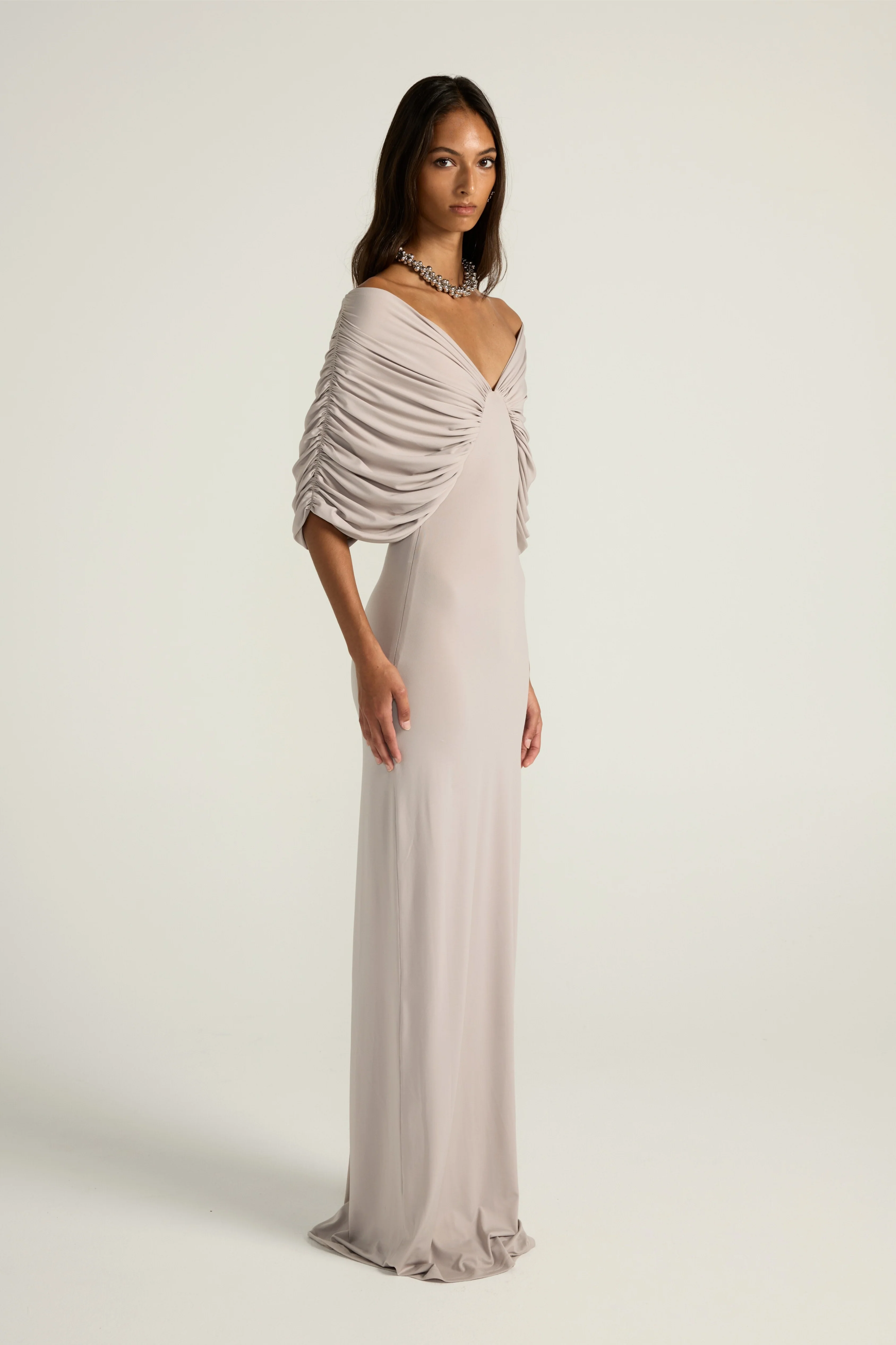 Neve Dress - Grey - Image 4