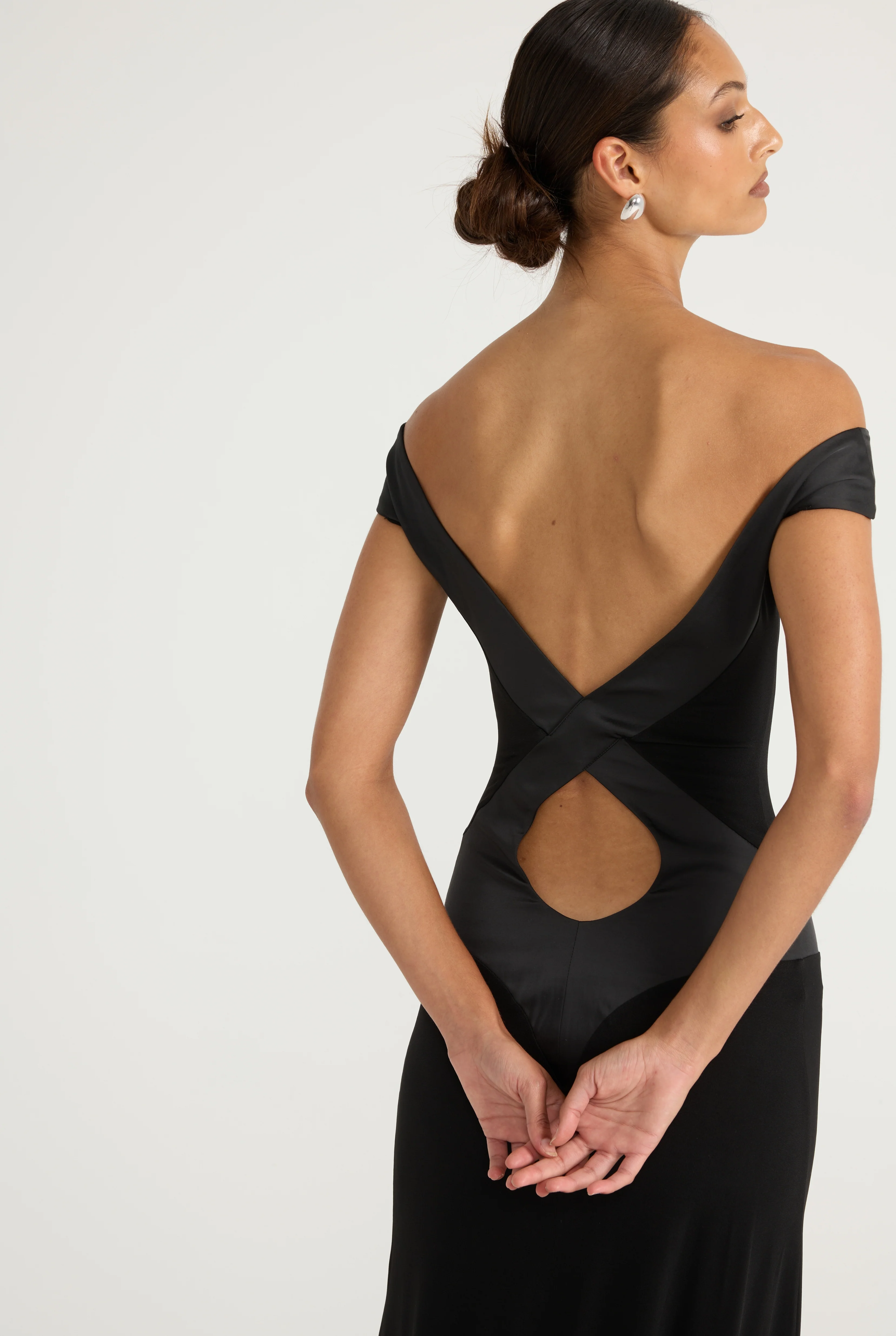 Octavia Gown - Black - Image 7