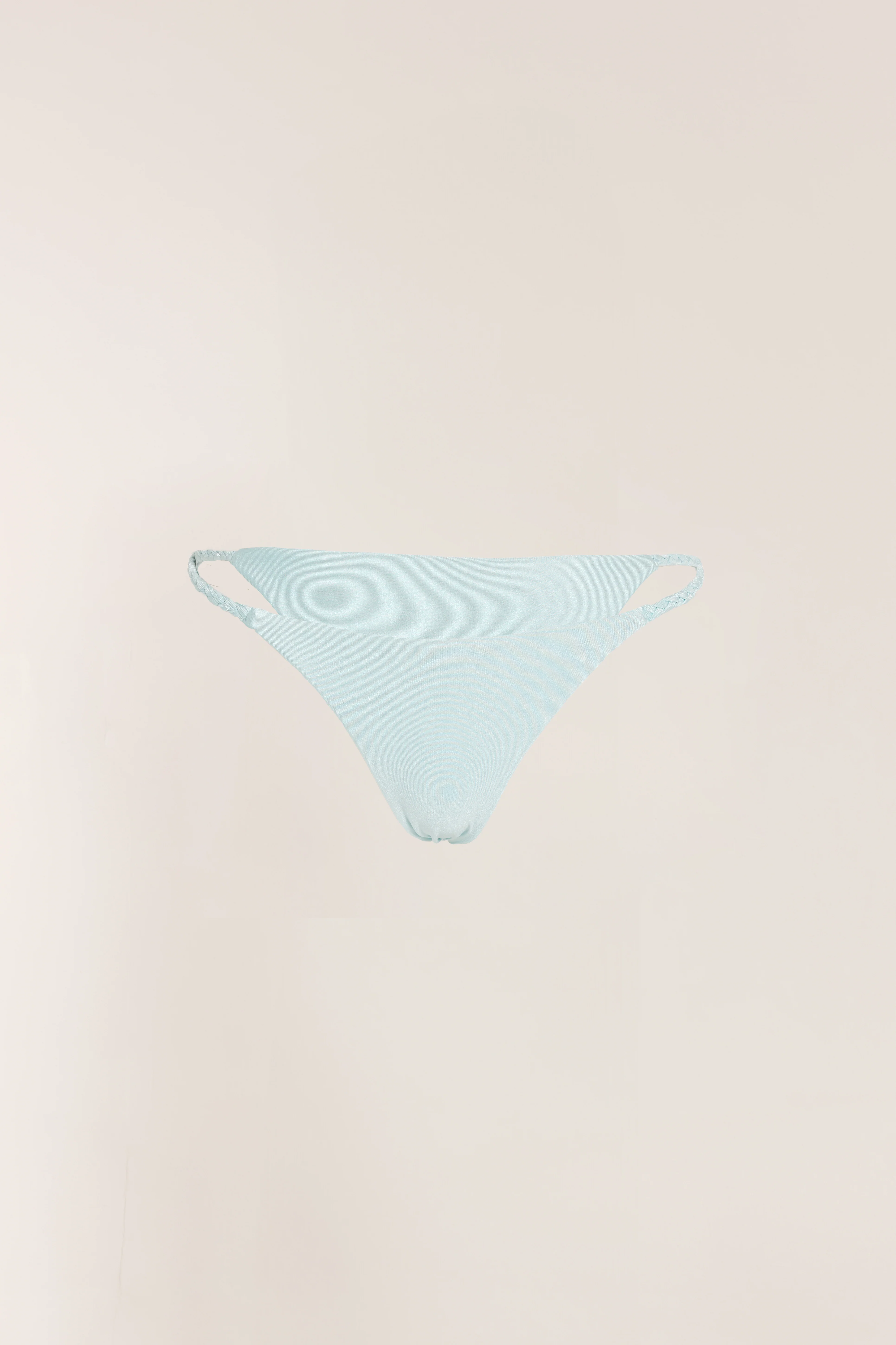 Pia Braided Bikini Bottoms - Aqua - Image 3