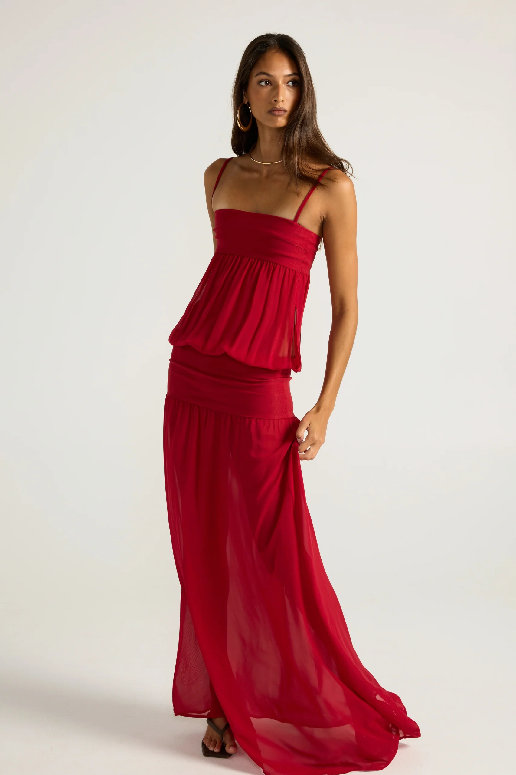 Romeo Gown - Red - Image 3