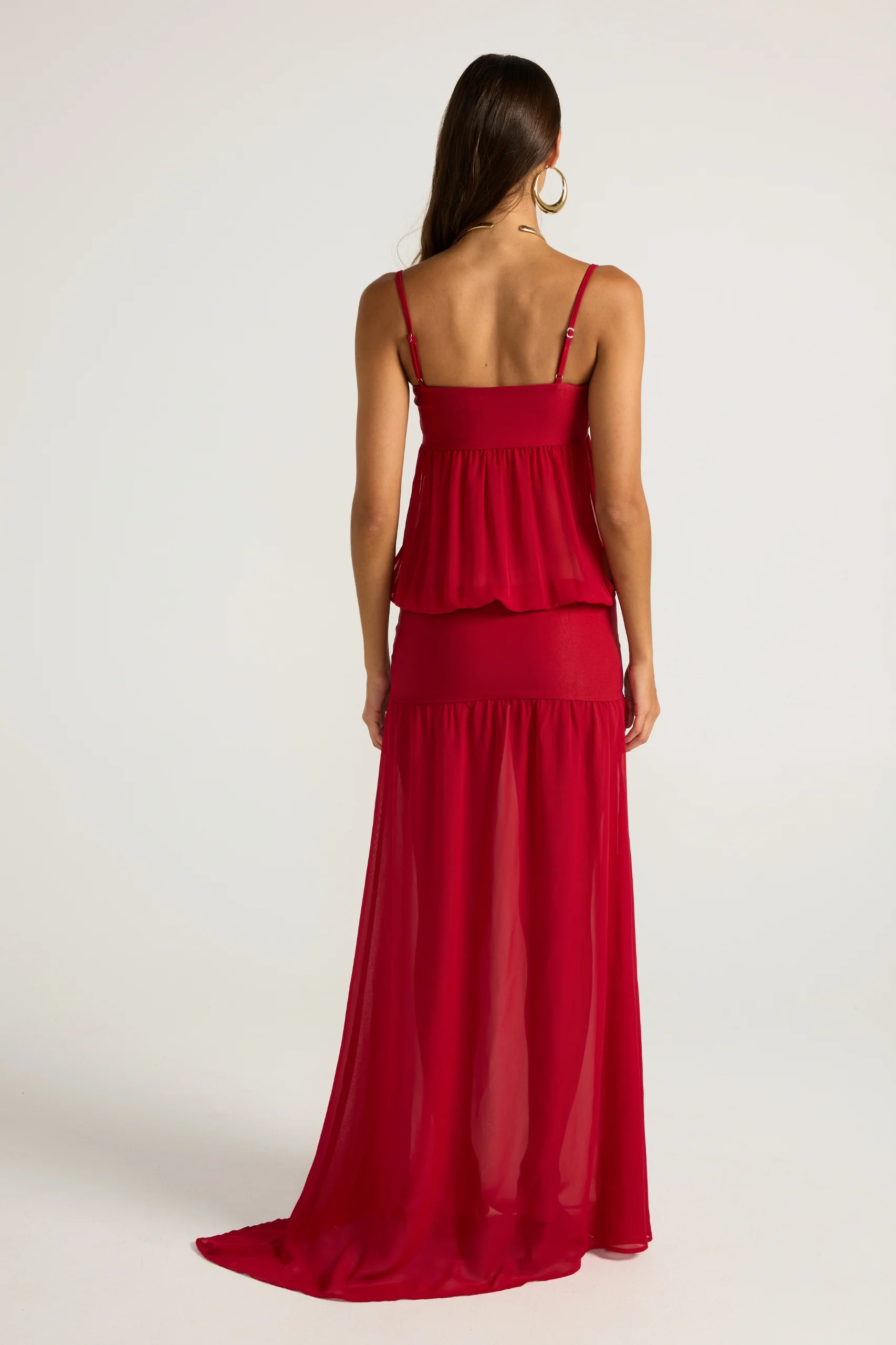 Romeo Gown - Red - Image 4