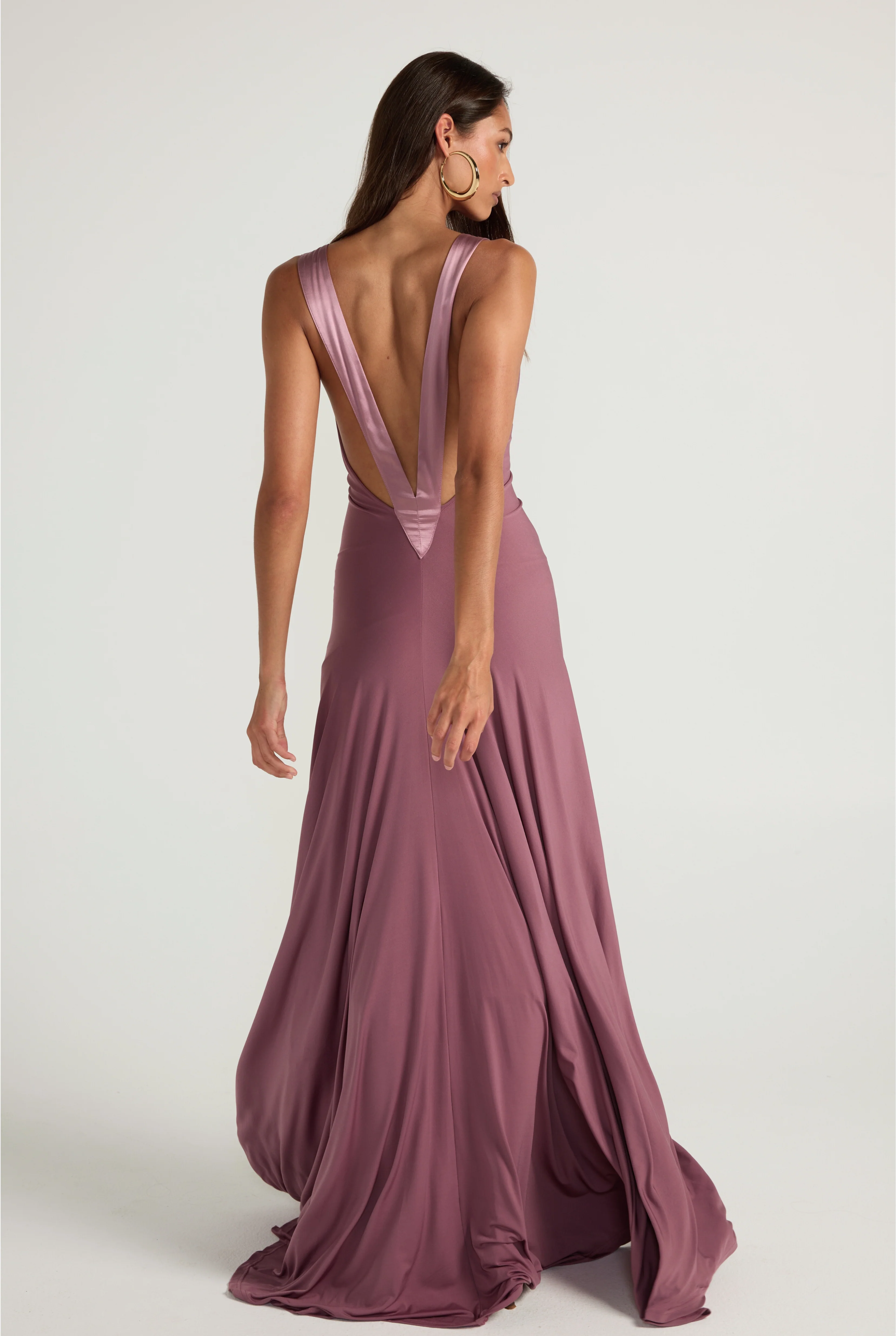 Rosa Gown - Mauve - Image 3