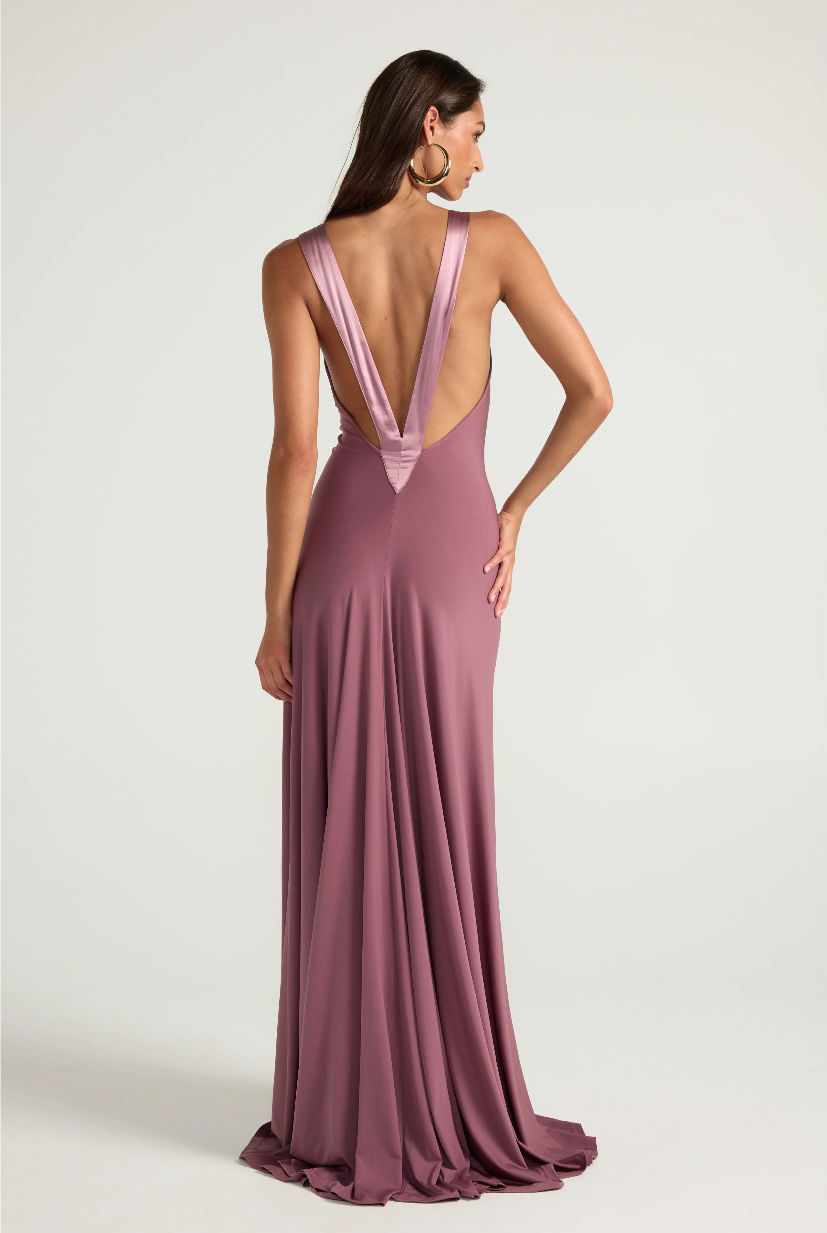 Rosa Gown - Mauve - Image 5