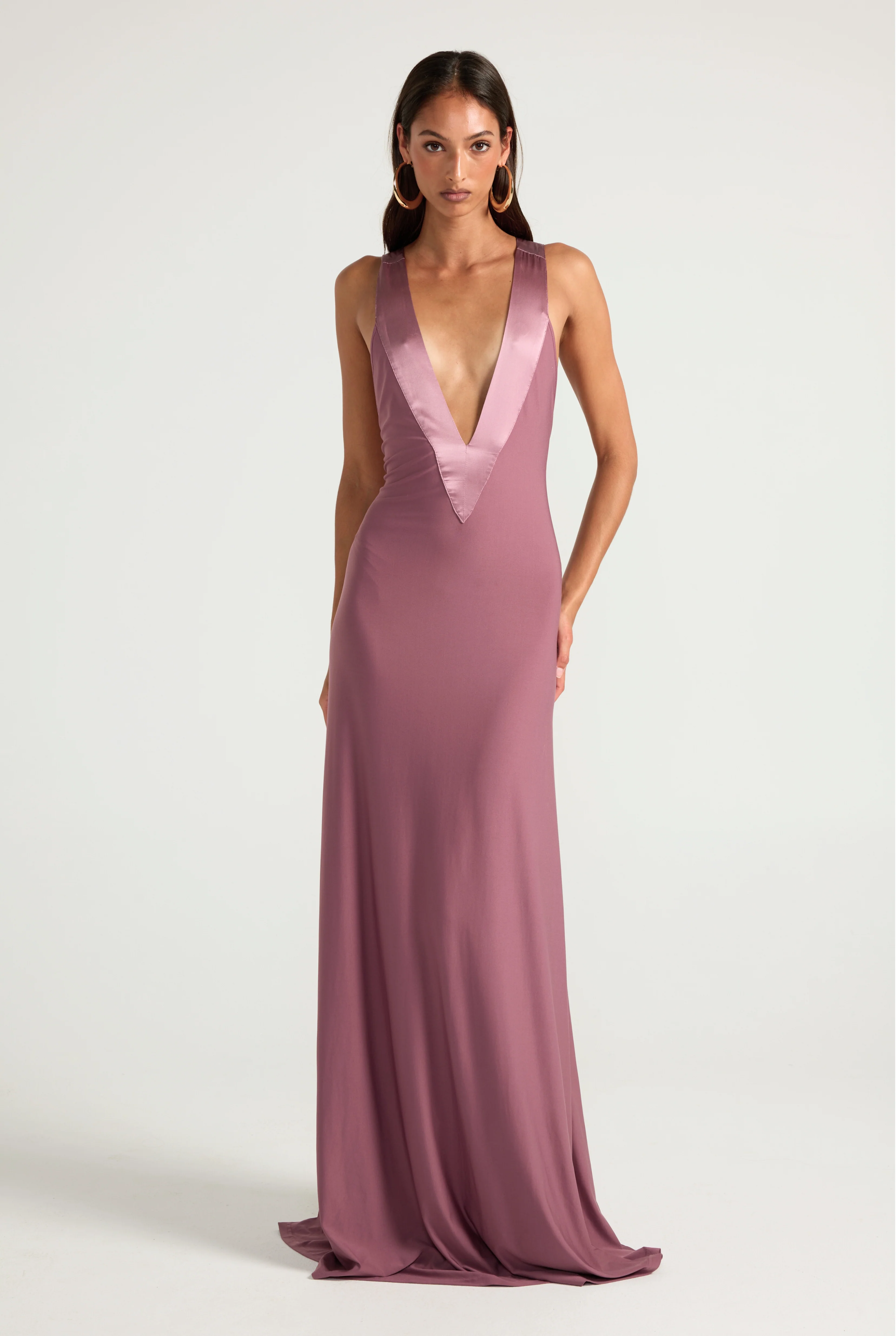 Rosa Gown - Mauve - Image 6