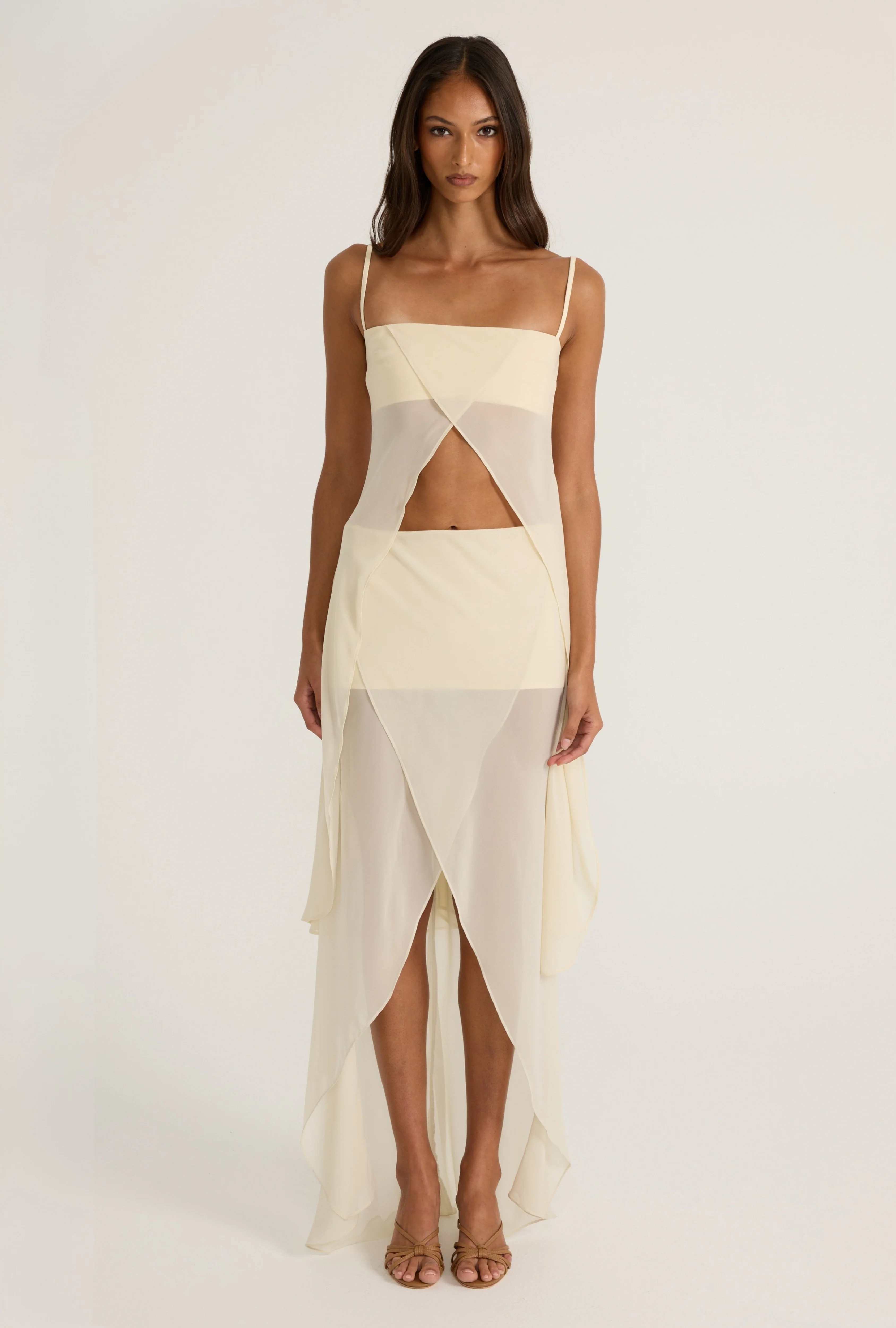 Rosalie Skirt - Cream - Image 5