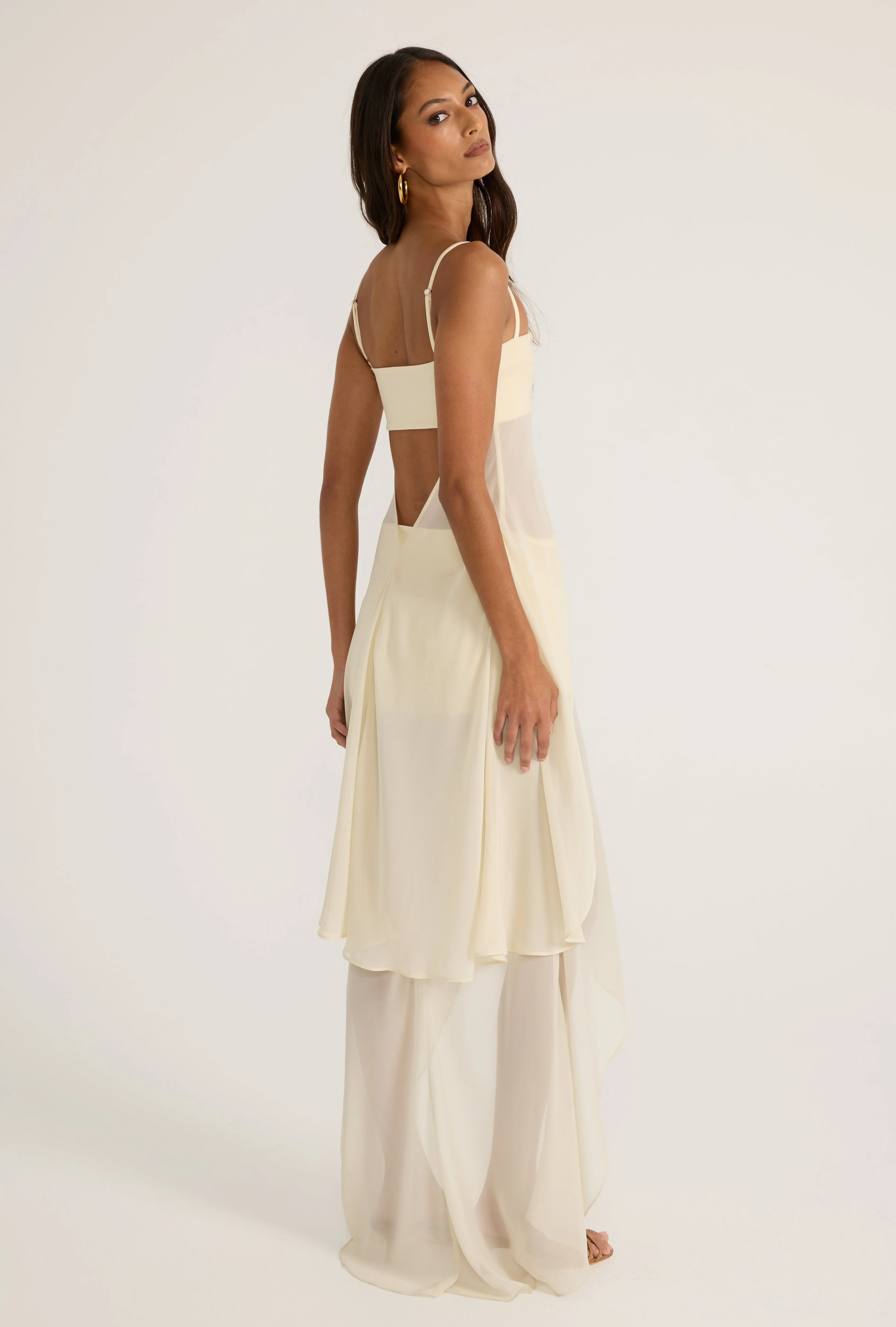Rosalie Skirt - Cream - Image 6