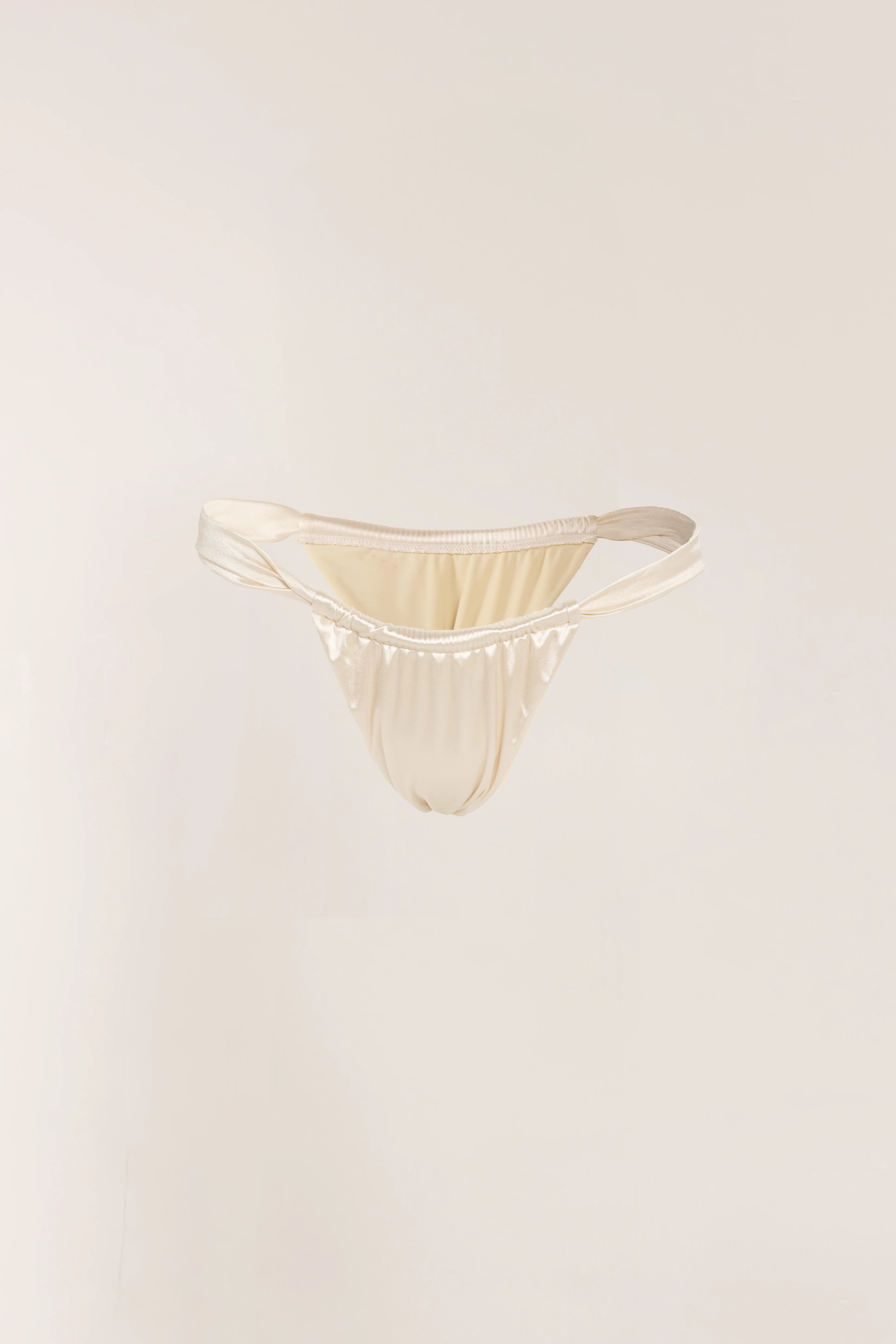 Tan Bikini Bottoms - Crème - Image 3